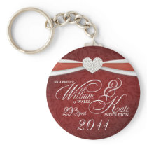 Royal Wedding - William & Kate Key Rings Keychains