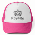 Royalty w/ Crown Trucker Trucker Hats