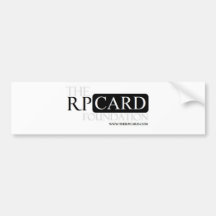 RPCARDNEWLOGOTMP BUMPER STICKERS