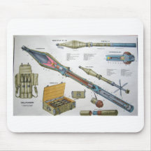 RPG-7 Rocket Mouse Pads