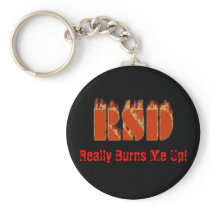 RSD, Really Burns Me Up! Keychains