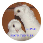 RST PAIR HEADS, ROYAL, SNOW TUMBLER stickers