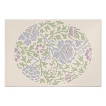 RSVP Art Nouveau Floral Custom Invitations