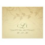 RSVP - Autumn Wedding Invitations - Reply Cards