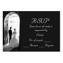 RSVP Card Template Business Card