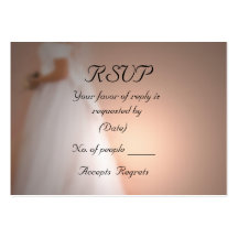 RSVP Card Template Business Card Template