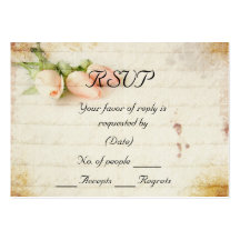RSVP Card Template Business Card Templates