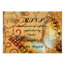 RSVP Card Template Business Card Templates