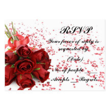 RSVP Card Template Business Cards
