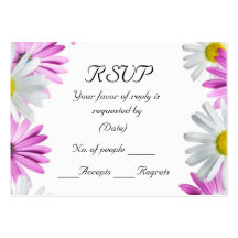 RSVP Card Template Business Cards