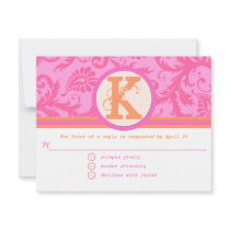 RSVP Cards-Require the 5 x 7 size Inivitations