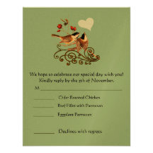 RSVP Cards-Require the 5 x 7 size Inivitations Custom Announcements