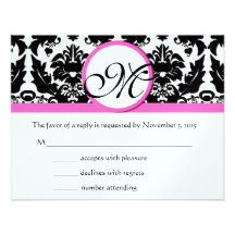 RSVP Cards-Require the 5 x 7 size Inivitations Invites