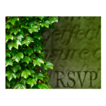 RSVP Event And Wedding Invitation Postcard