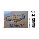 RSVP Heart Postage Stamps