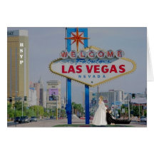 RSVP Las Vegas épousant la carte de faire-part
