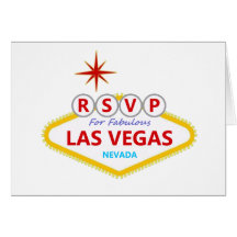 RSVP pour la carte fabuleuse de Las Vegas