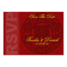 RSVP sauvent la carte chinoise de faire-part de ma