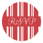 RSVP Stripes Envelope Sticker Seal