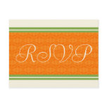 RSVP Wedding Orange Citrus Postcards