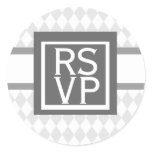 RSVP Wedding Sticker