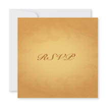 RSVP "with food options" Cards