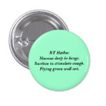 RT Haiku: Deep mucous Pin