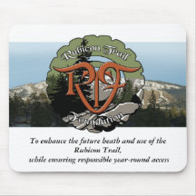 RTF Logo and mountain mouse pad
