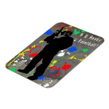 RU Ready 4 Paintball Vinyl Magnets