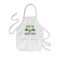Rub Me For Luck T-shirts and Gifts Apron