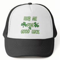 Rub Me For Luck T-shirts and Gifts Trucker Hat