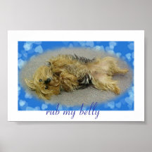 rub my belly posters