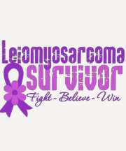 Ruban de fleur de survivant de Cancer de léiomyosa T-shirts