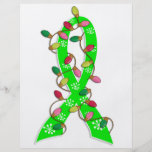 Ruban de lumières de Noël de lymphome Prospectus Avec Motif