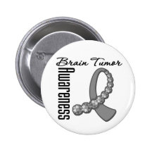 Ruban de pierre gemme de conscience de tumeur céré badges