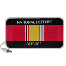 Ruban de service de défense nationale haut-parleur de voyage