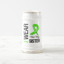Ruban de vert de chaux d'usage du lymphome I pour  Tasses