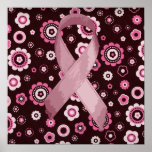Ruban rose affiches