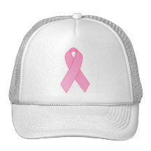 Ruban rose casquette