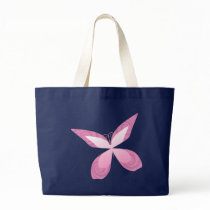 Ruban rose de papillon sacs