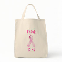 Ruban rose - rose de Thnk sacs
