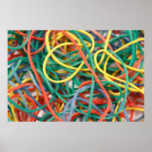 Rubber bands Poster