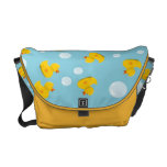 Rubber Duck and Bubble Pattern Commuter Bag