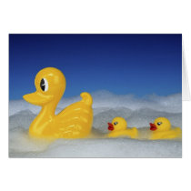 Rubber Duck Family Card