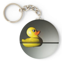 Rubber Duck Floating Key Chain