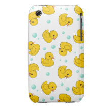 Rubber Duck Pattern Case-Mate iPhone 3 Case