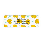 Rubber Duck Pattern Labels