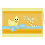 Rubber Duck Thank You Card