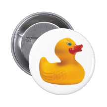 rubber duckie pinback button
