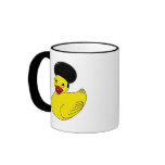 Rubber Ducky Afro Mug